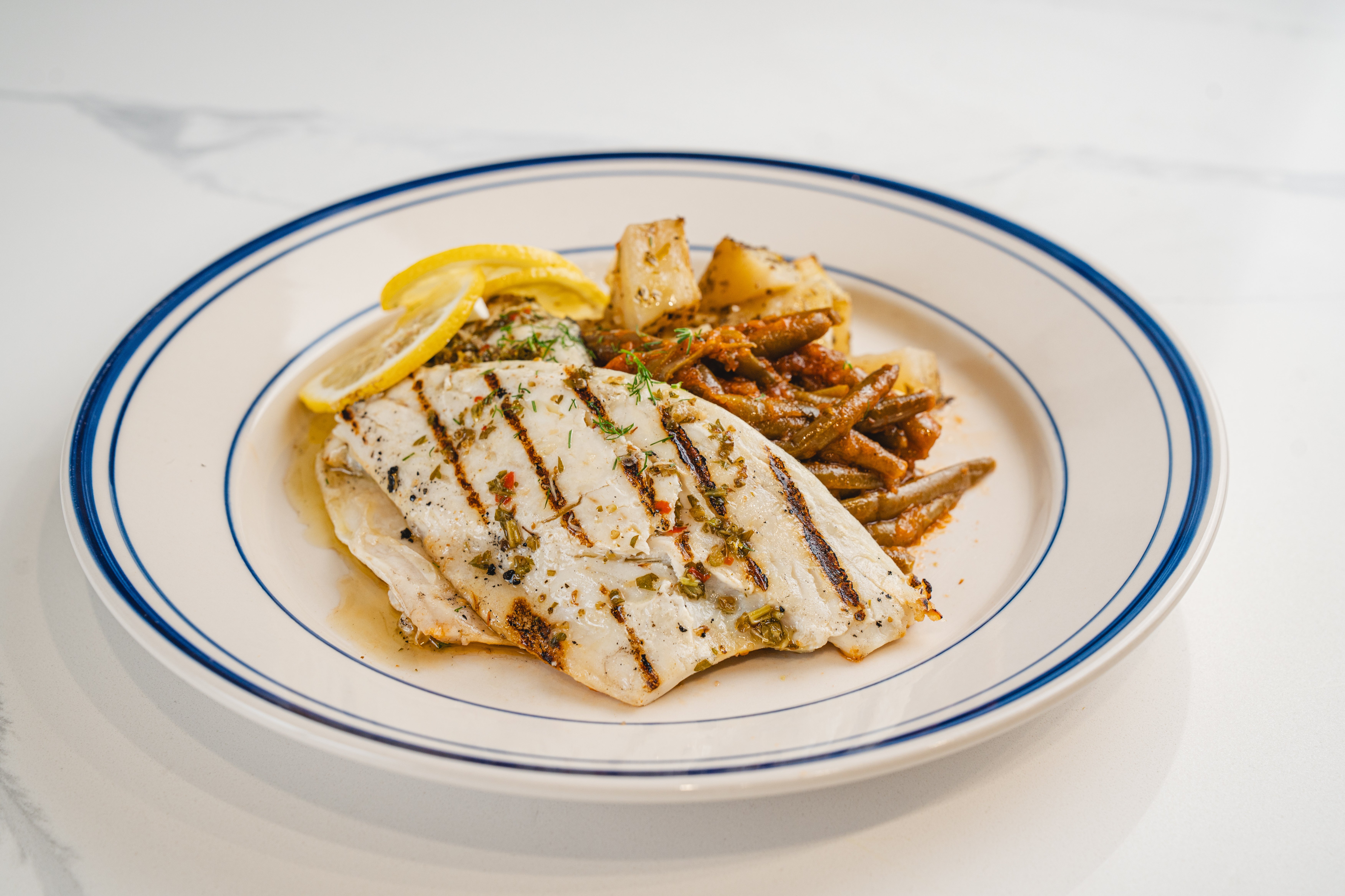 Grilled Branzino Fillet