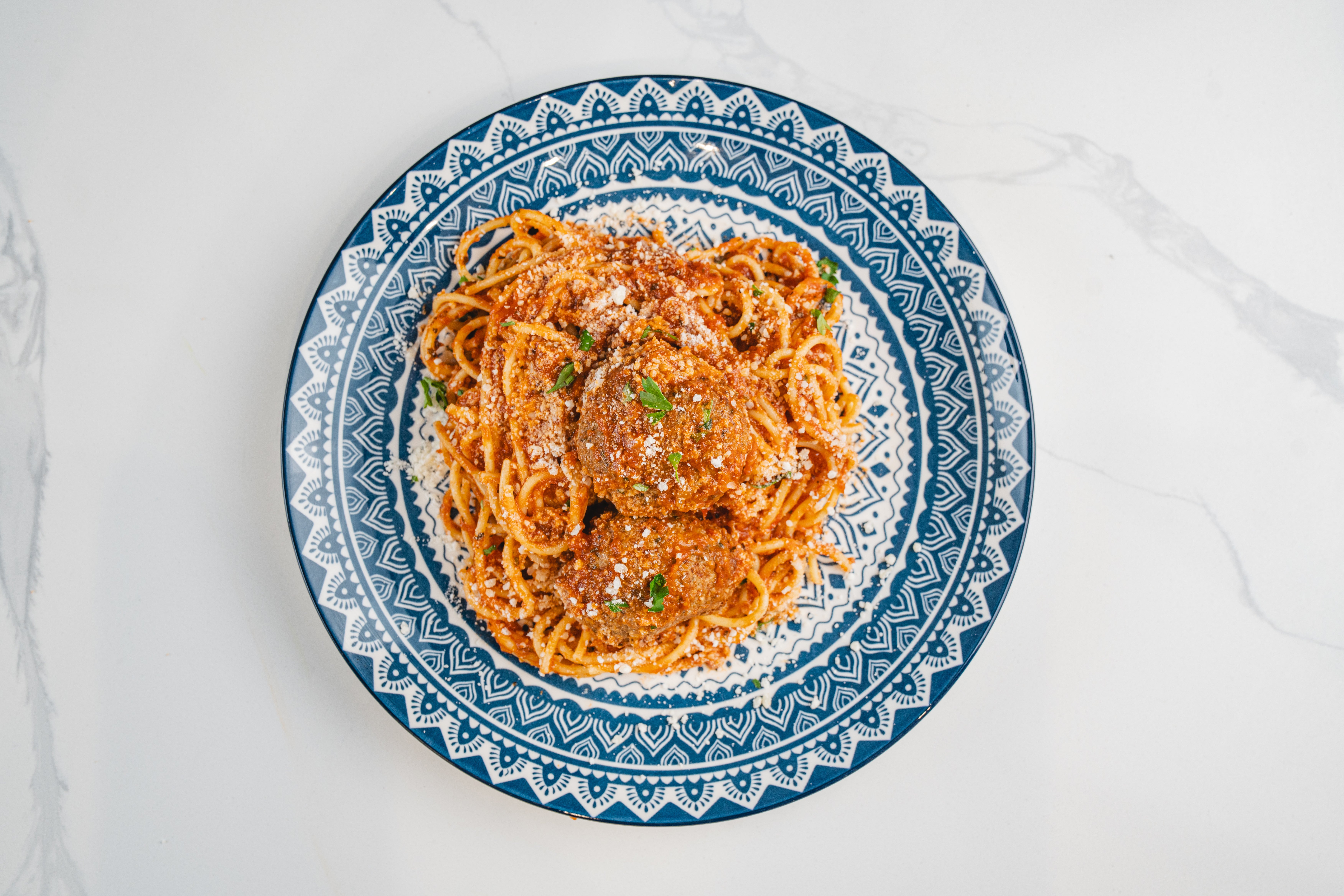 Kids Spaghetti & Cypriot Meatballs