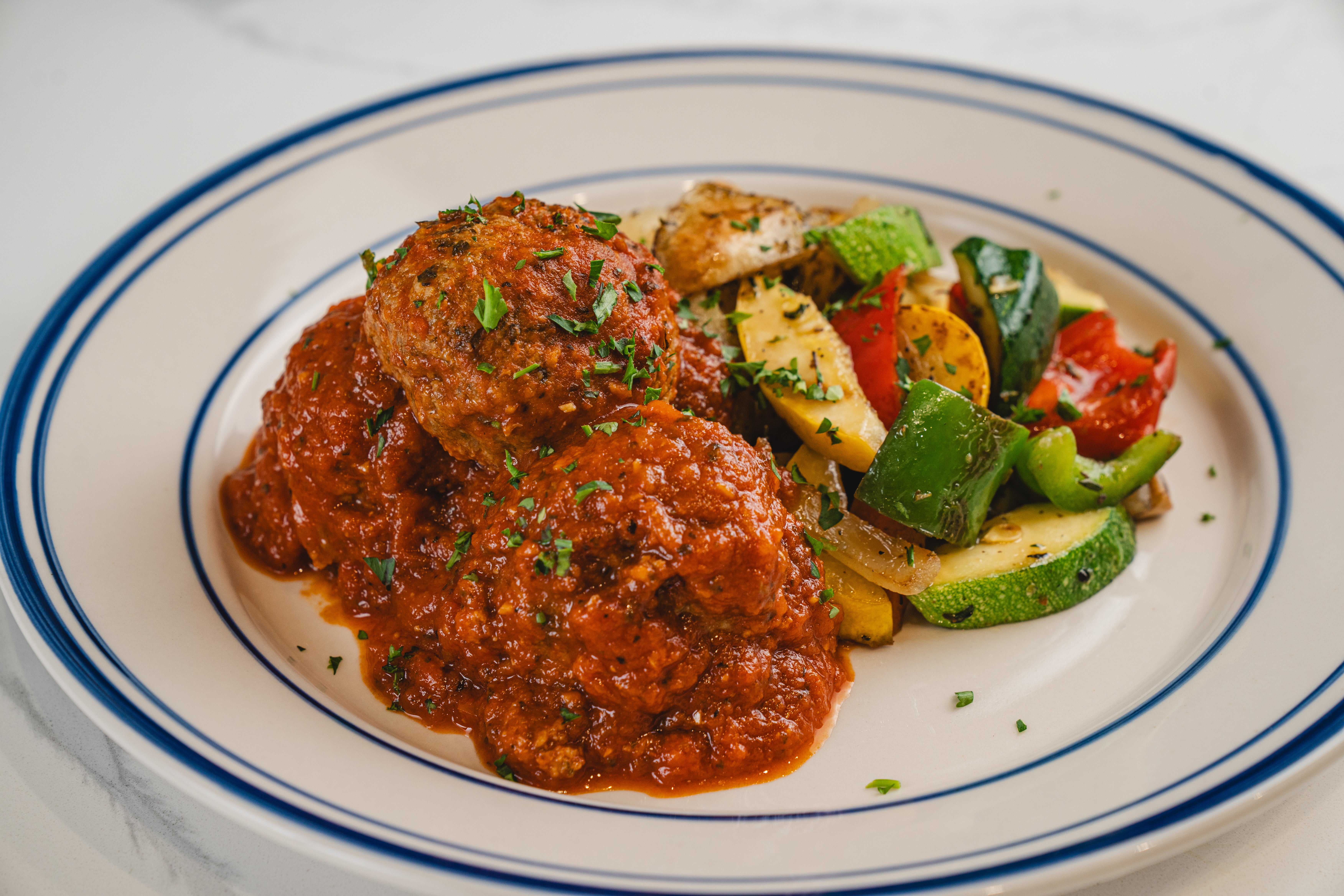 Cypriot Meatballs Plate