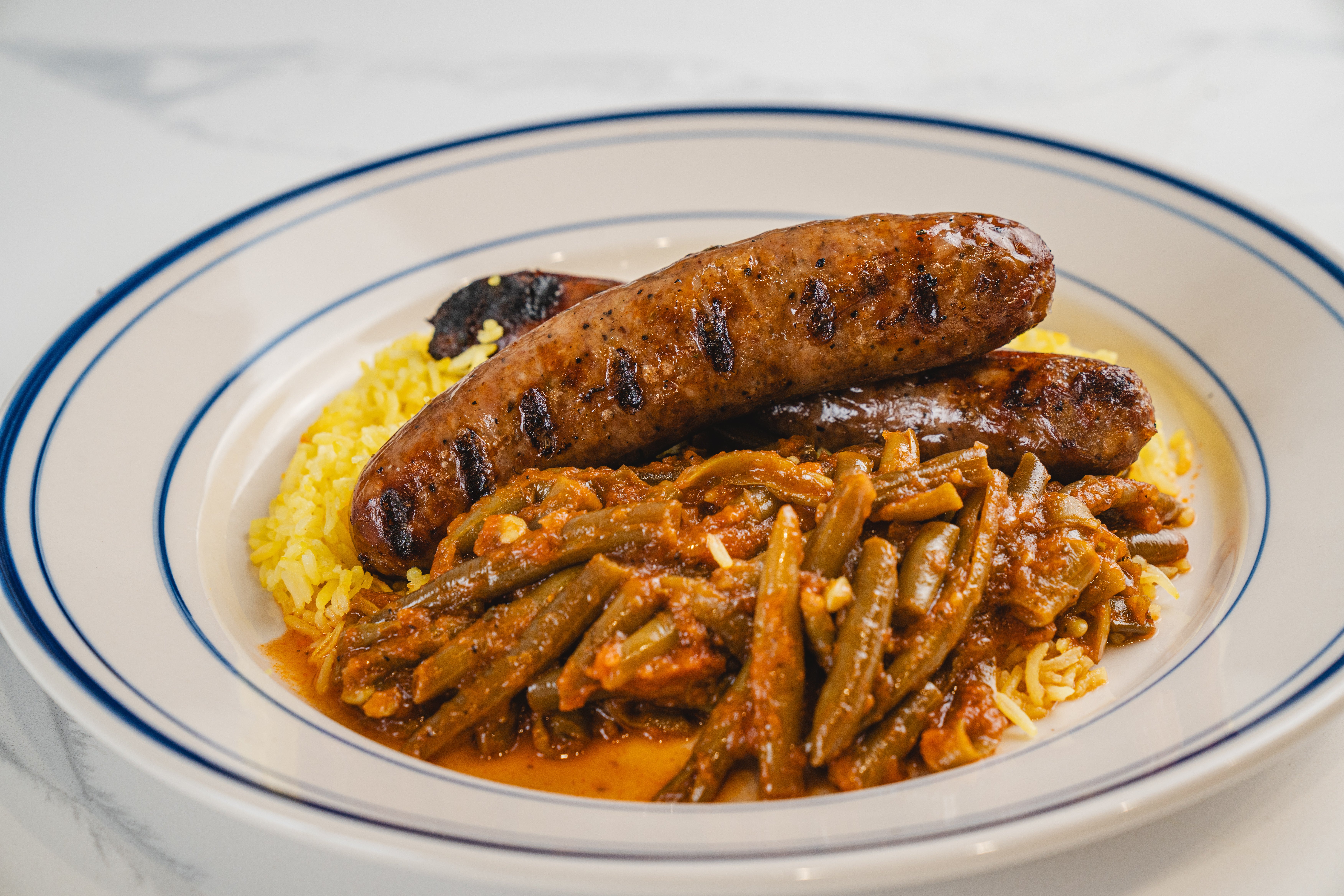 Greek Sausage Plate