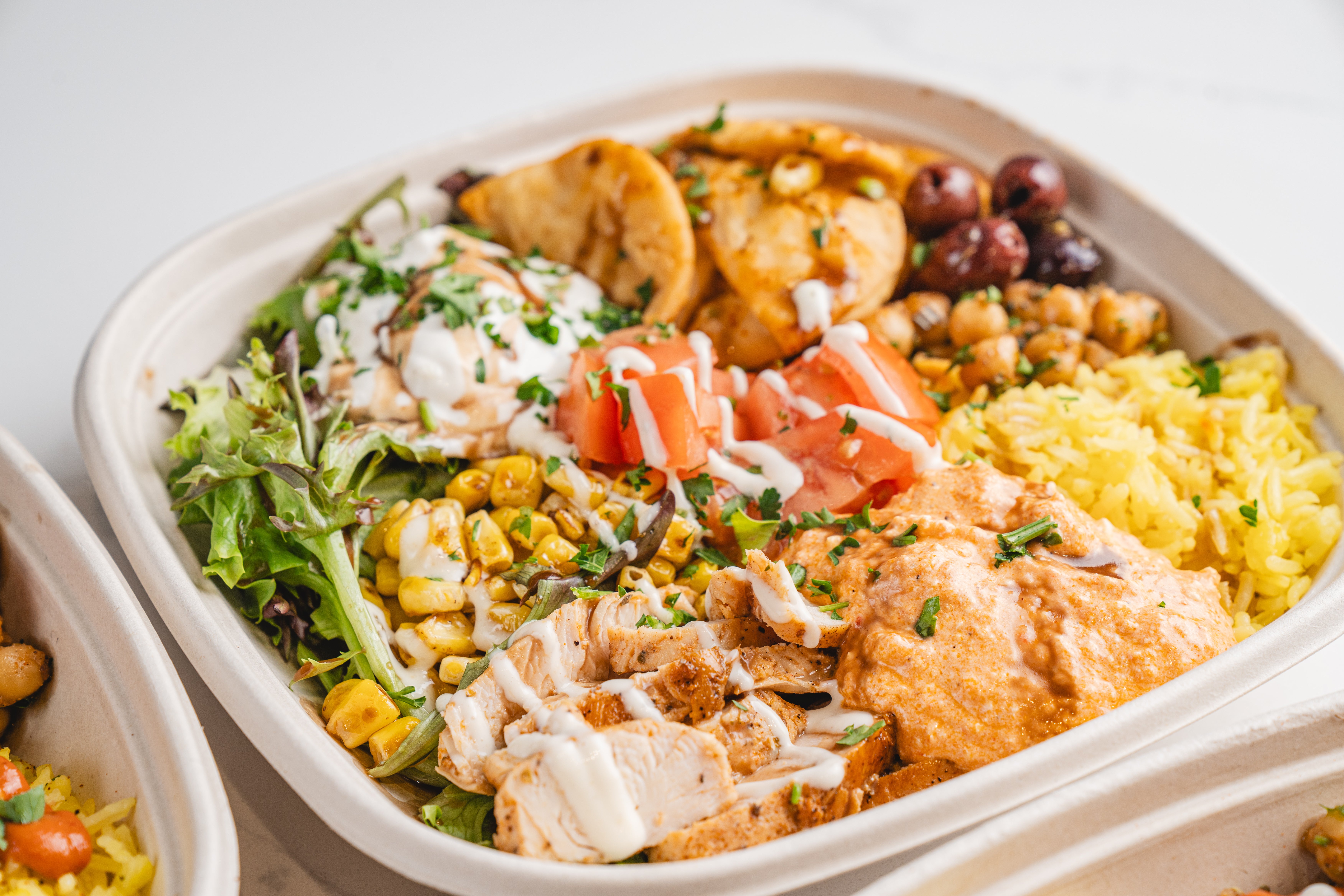 Kids Gyro Bowl with Rice