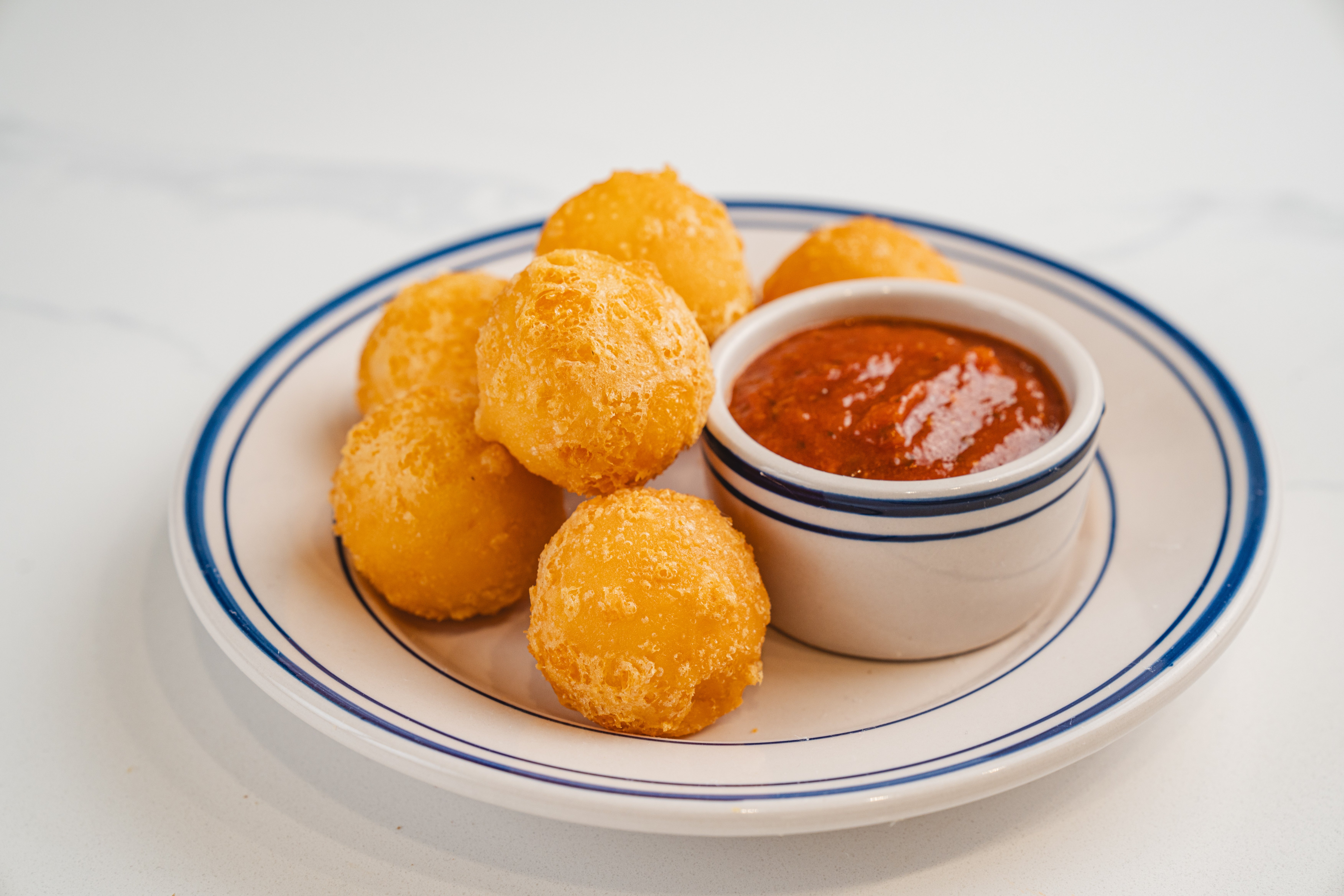 Saganaki bites